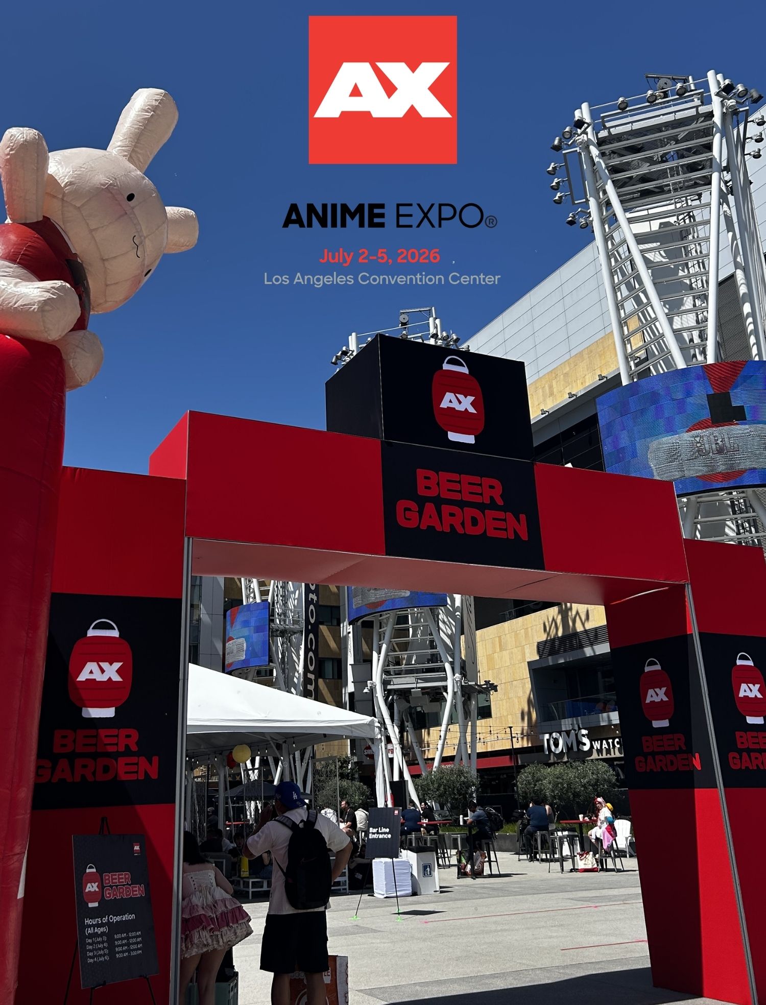 Little Tokyo Los Angeles — Anime Expo 2026 activation